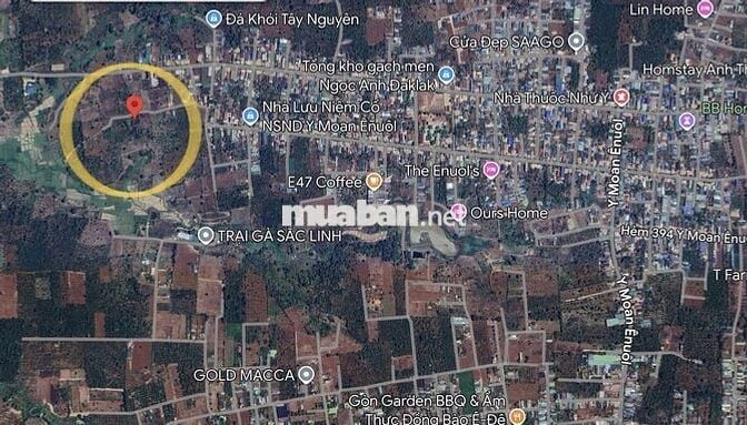 Cần bán ５００ｍ２ cuối hẻm 451 Ymon, phường Buôn ma thuột