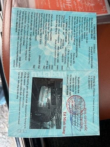 Nisan tera s máy dầu số sàn 6 cấp nhập thái lan đời 2019