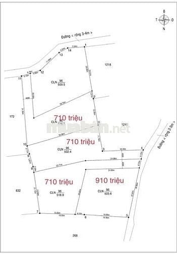 Cần bán ５００ｍ２ cuối hẻm 451 Ymon, phường Buôn ma thuột