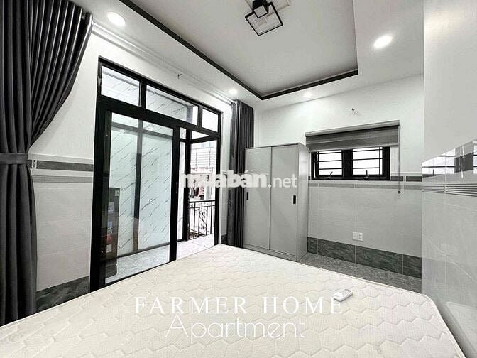 ✅Căn hộ tách bếp ban công 35m2 Full nội thất Công viên Lê Văn Tám