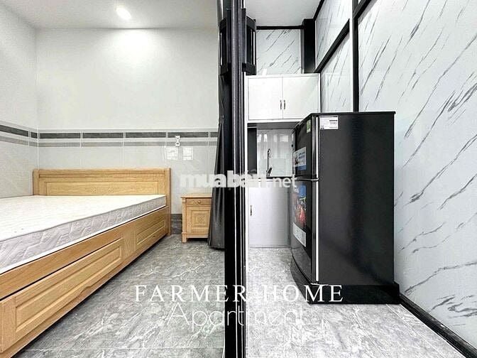 ✅Căn hộ tách bếp ban công 35m2 Full nội thất Công viên Lê Văn Tám