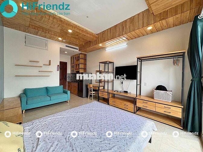 ✅Studio 45m2 balcony full nội thất gần Bùi Viện, chợ Bến Thành