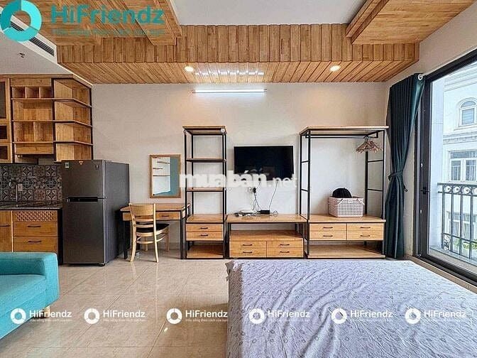 ✅Studio 45m2 balcony full nội thất gần Bùi Viện, chợ Bến Thành