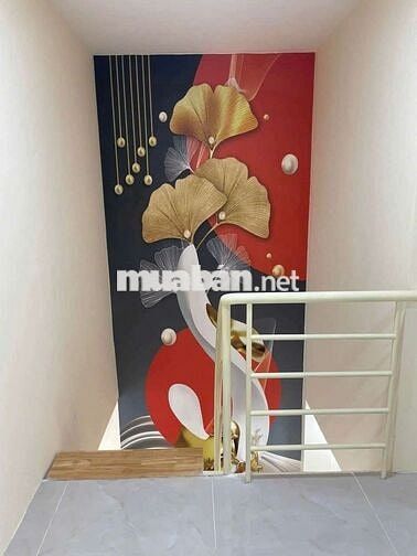 NHÀ ĐẸP LUNG LINH 1TRỆT 1LẦU 4X14 2PN 2WC HẺM OTO GẦN ĐẶNG VĂN BI