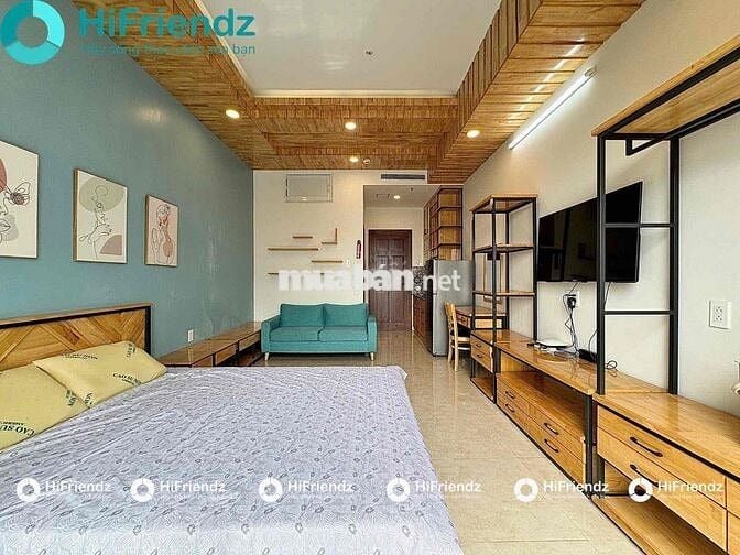 ✅Studio 45m2 balcony full nội thất gần Bùi Viện, chợ Bến Thành