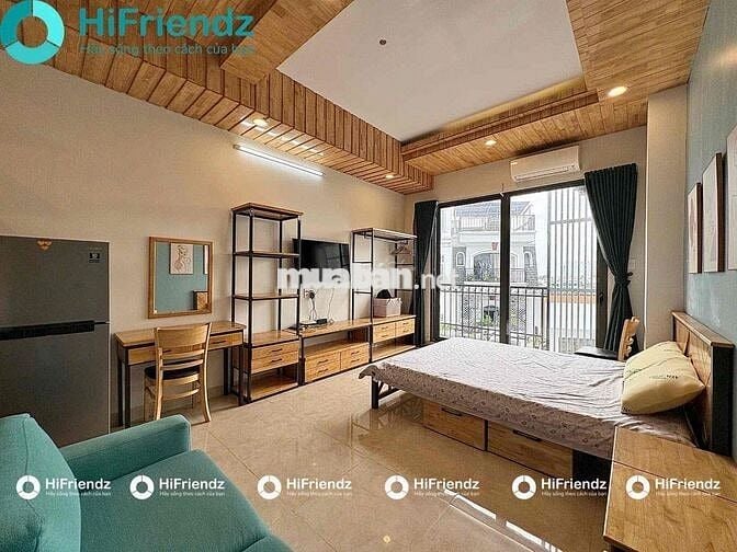 ✅Studio 45m2 balcony full nội thất gần Bùi Viện, chợ Bến Thành