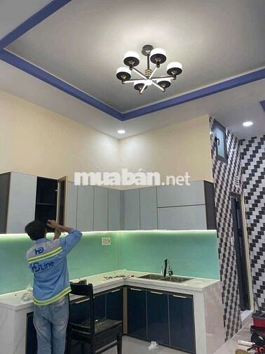 NHÀ ĐẸP LUNG LINH 1TRỆT 1LẦU 4X14 2PN 2WC HẺM OTO GẦN ĐẶNG VĂN BI