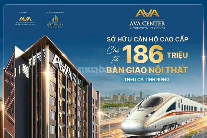 AVA CENTER giải pháp căn hộ cao cấp giá thành phải chăng