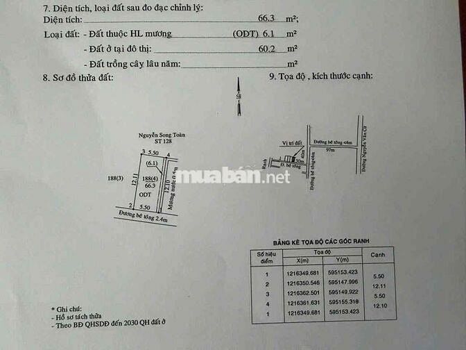 Đất Chánh Mỹ Gần Cầu Bà Cô ( Chánh Hiệp TPHCM)