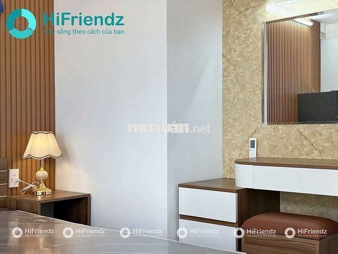 Căn Hộ Cao Cấp Studio 40m2 Ban Công Full Nội Thất Khu Trung Tâm Gần Q1