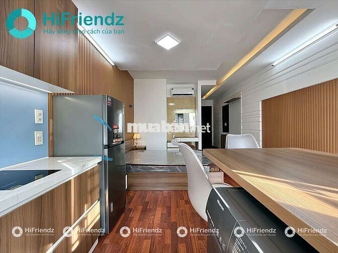 Căn Hộ Cao Cấp Studio 40m2 Ban Công Full Nội Thất Khu Trung Tâm Gần Q1