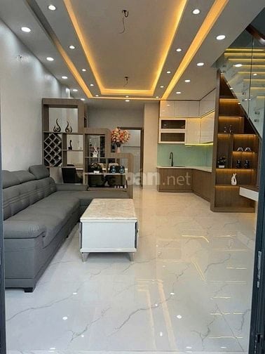 Bán nhà hẻm xe hơi 4,5m đường Nguyễn Văn Công P3 Gò Vấp 46,6m2, 2tỷ190