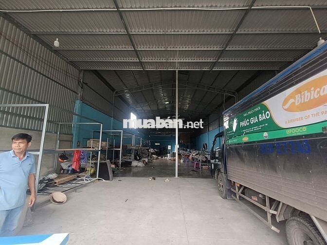 Cho thuê kho xưởng 490 m²  tại Tân Hiệp- Tân Uyên 25tr/tháng