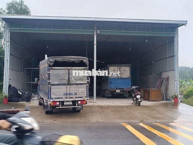 Cho thuê kho xưởng 490 m²  tại Tân Hiệp- Tân Uyên 25tr/tháng