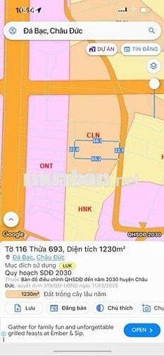 bán đất mặt tiền giá rẽ gần tỉnh lộ 765