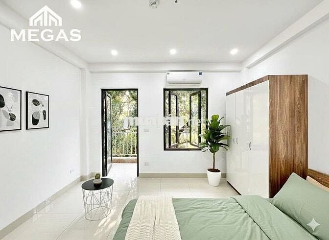 CHO THUÊ CĂN HỘ STUDIO MỚI BAN CÔNG CỬA SỔ NGAY HỌC VIỆN TÀI CHÍNH