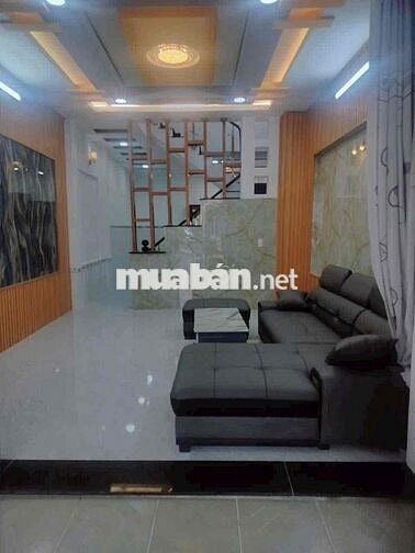 Nhà 1 lầu hẻm xe hơi thông 2 PN