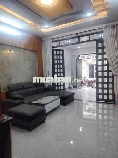 Nhà 1 lầu hẻm xe hơi thông 2 PN