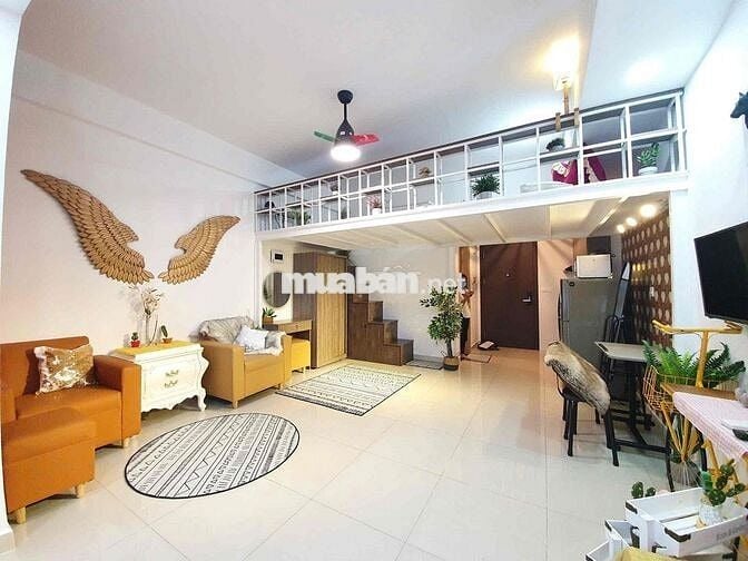 GARDEN GATE 1PN 1WC FULL NỘI THẤT GẦN SÂN BAY CV GIA ĐỊNH