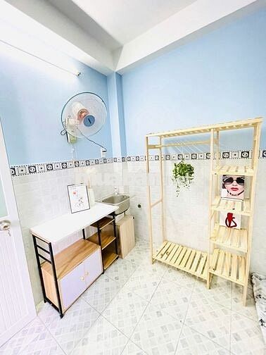 Phòng trọ giá hạt dẻ ngay Phan Văn trị ưu tiên nam