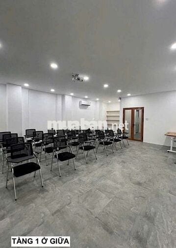 CHO THUÊ NHÀ MẶT TIỀN Đ.THỐNG NHẤT P10 (TRỆT 3 LẦU 6,5X26m) NHÀ MỚI