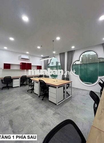 CHO THUÊ NHÀ MẶT TIỀN Đ.THỐNG NHẤT P10 (TRỆT 3 LẦU 6,5X26m) NHÀ MỚI