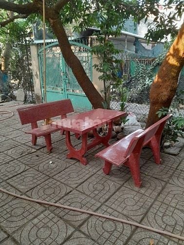 Bộ bàn ghế đá ngoài trời tại Thuận An