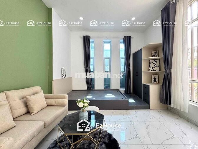 🏠Cho thuê1 phòng ngủ tách bếp cửa sổ trời Full nội thất ở CMT8 giá 8tr