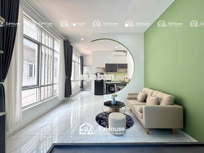🏠Cho thuê1 phòng ngủ tách bếp cửa sổ trời Full nội thất ở CMT8 giá 8tr
