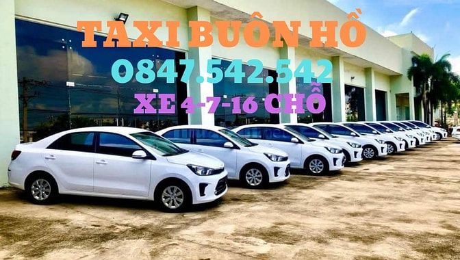 TAXI BUÔN HỒ -TAXI KRÔNG NĂNG  0847.542.542