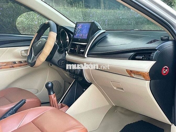 Toyota Vios 2017 1.5E MT zin nguyên bản 100%