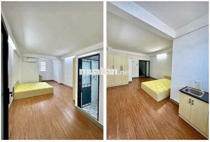 STUDIO CỬA SỔ TRỜI FULL NỘI THẤT_PHẠM VĂN CHIÊU Q.GV_KHU BIỆT THỰ