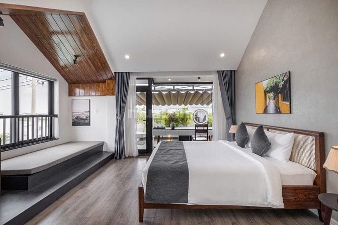 BÁN BIỆT THỰ HỒ BƠI – CẨM HÀ, HỘI AN – DIỆN TÍCH MẶT TIỀN HƠN 11M, NỘI