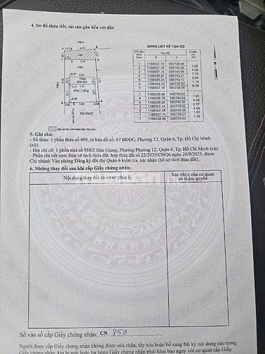 ✅đất 958 Hậu Giang Phường 12 quận 6