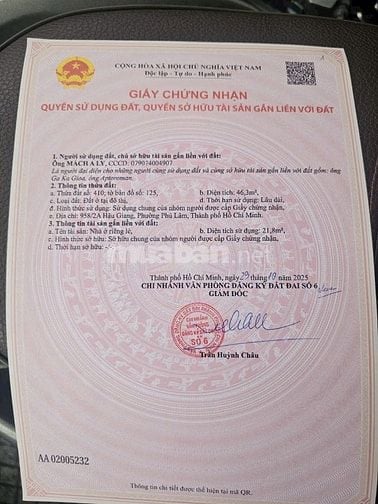 ✅đất 958 Hậu Giang Phường 12 quận 6