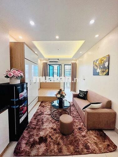 CHO THUÊ CĂN HỘ STUDIO FULL NỘI THẤT BAN CÔNG NGAY TẠI MỄ TRÌ THƯỢNG