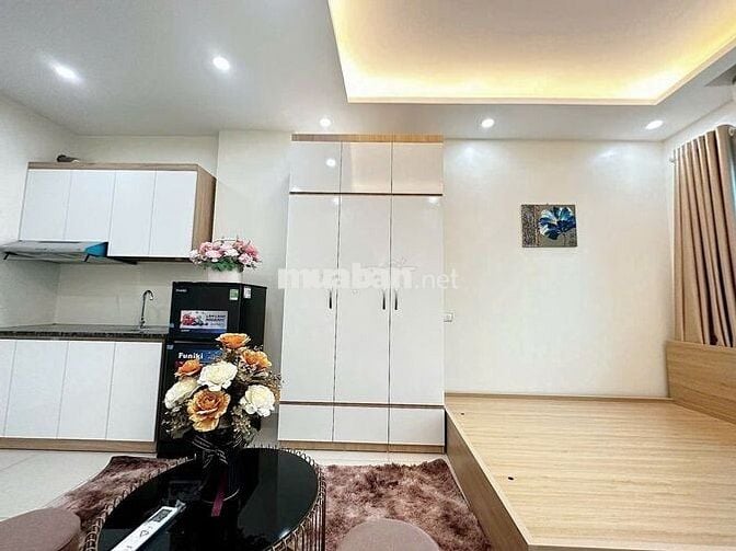CHO THUÊ CĂN HỘ STUDIO FULL NỘI THẤT BAN CÔNG NGAY TẠI MỄ TRÌ THƯỢNG