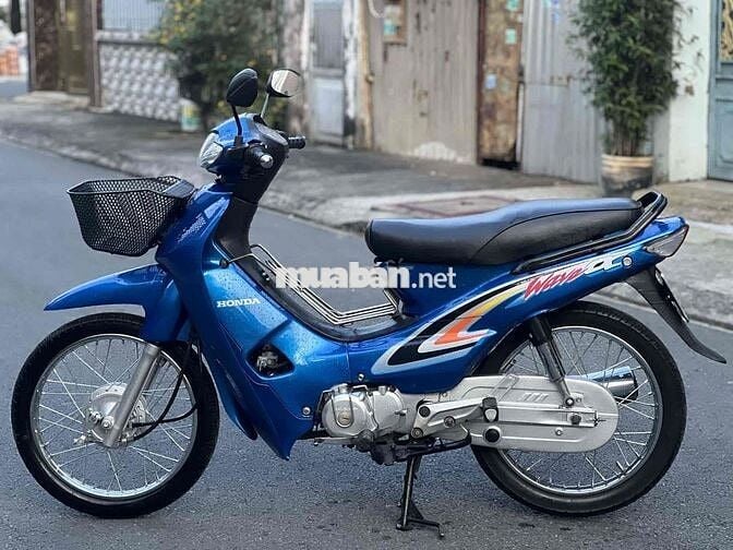 Honda Wave 2002 Xanh ya mối len ken 95%