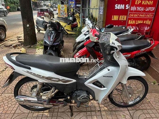 honda wave A - màu trắng