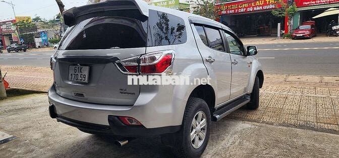 Isuzu Mu-X 2017 Số sàn Máy dầu Bạc