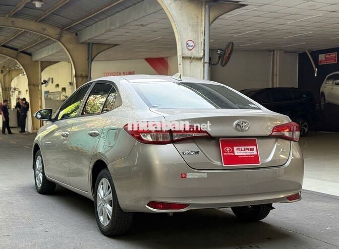 Toyota Vios 2020 1.5E Nâu vàng(CÒN GIẢM)