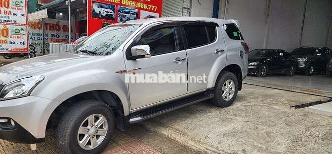 Isuzu Mu-X 2017 Số sàn Máy dầu Bạc