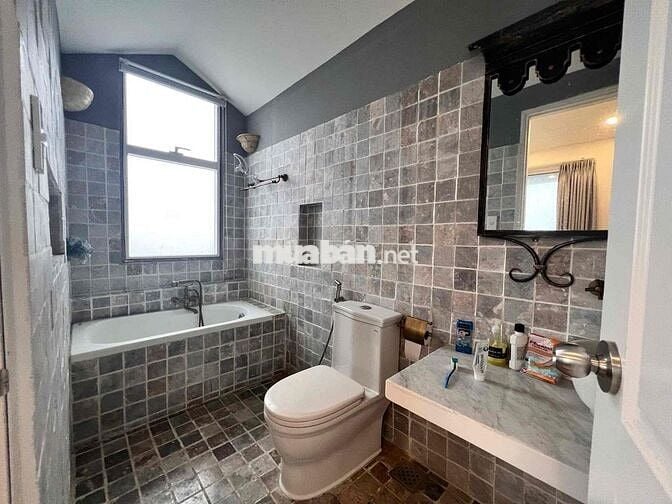 Cho thuê căn góc thiết kế 1PN đẹp, phòng khách rộng tiện nghi