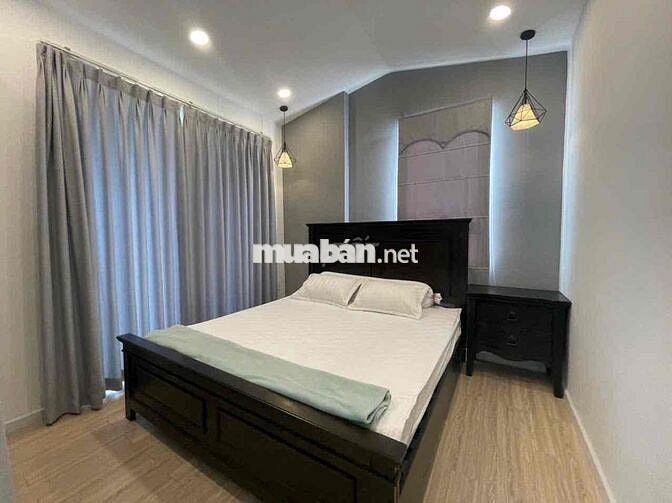 Cho thuê căn góc thiết kế 1PN đẹp, phòng khách rộng tiện nghi