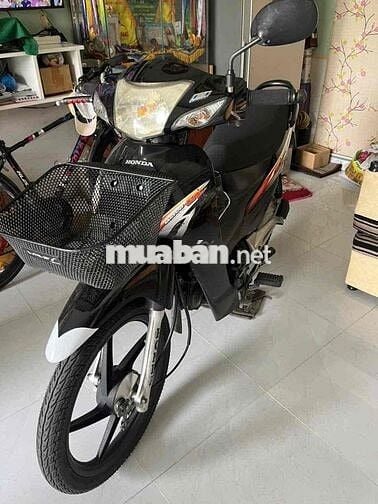 Honda wave A 100 màu đen bánh mâm số Tphcm