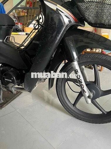 Honda wave A 100 màu đen bánh mâm số Tphcm