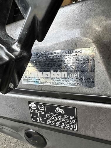 Yamaha Sirius RC 2022 Cam đen 23235 km