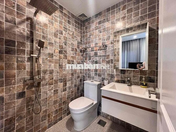 Cho thuê căn góc thiết kế 1PN đẹp, phòng khách rộng tiện nghi