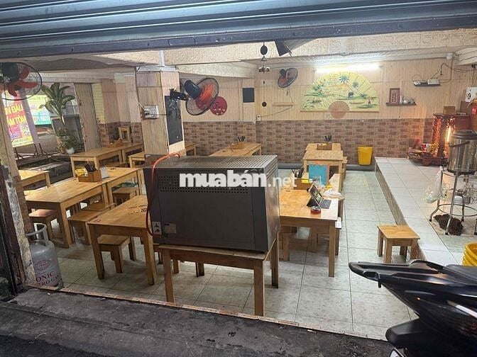 Cần sang gấp mặt bằng Nguyễn Văn Thương & toàn bộ đồ