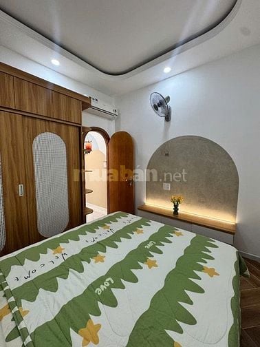 Nhà 1 trệt, 1 lầu Full nội thất cao cấp 